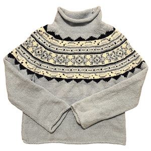 Vintage J. Jill Baby Blue Turtleneck sweater